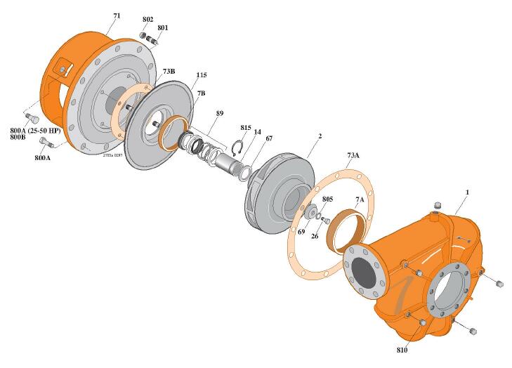 Parts for Berkeley Pump model B80488