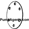 Jabsco Pump Part # 11836-0000 - Endcover
