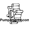Jabsco Pump Part # 14792-0001 - Neoprene Impeller