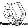 Jabsco Pump Part # 18910-4000 - Pump Housing