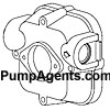 Jabsco Pump Part # 30608-1000 - Pump Body 