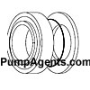 Jabsco Pump Part # 96080-0371 - Mechanical Shaft Seal