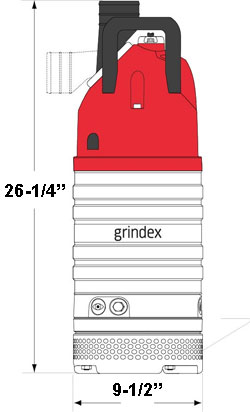 Grindex Minette Dimensions