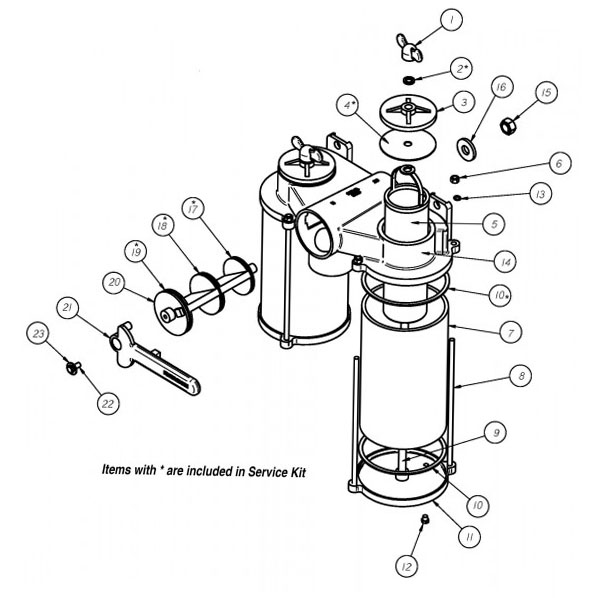 Blowup of PST-1