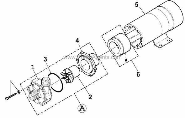 Parts for Iwaki Pump model # MD-40RT-115NL