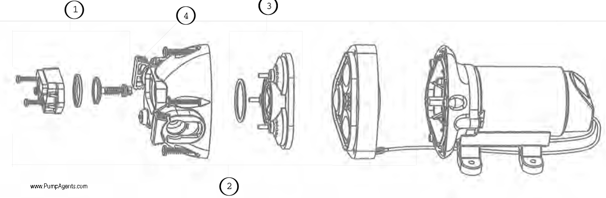 Amazon.com: Foxshox 980-24-672 985-02-003 Pair of Front and