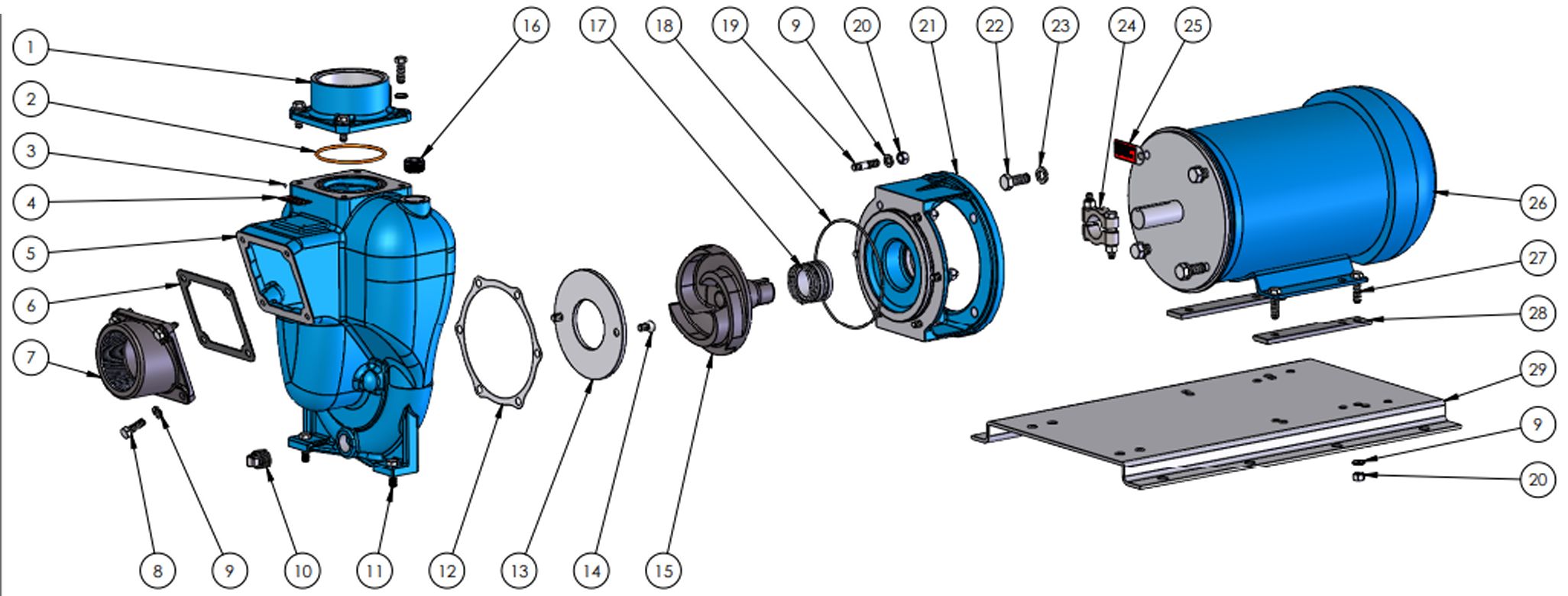 ダンプレッツ Parts for MP Pump model # 35673