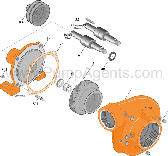 Parts for Berkeley Pump model B03542