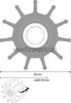 Johnson Pump Parts 819B-9