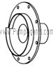 March Pump Part # 0151-0003-0000 - Rear Housing