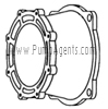 March Pump Part # 0151-0014-0100 - Motor Bracket