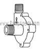 March Pump Part # 0809-0142-0000 - Rear Housing