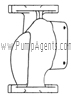 March Pump Part # 0821-0064-0000 - Rear Housing