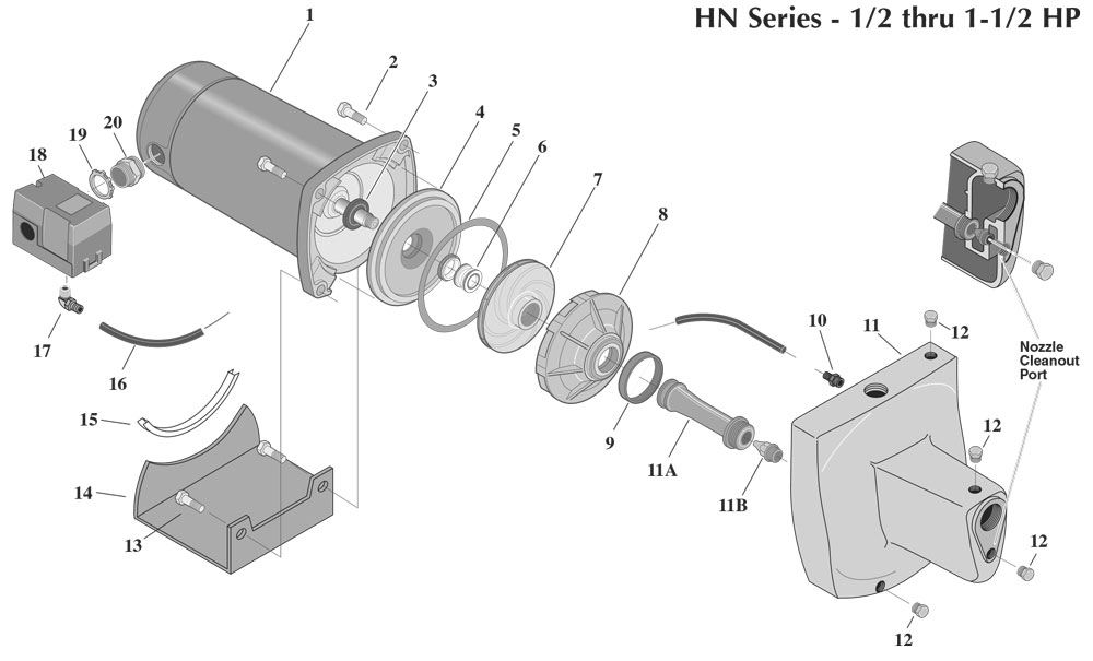 Well Pump Parts Diagram Wiring Diagram